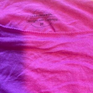 Intimissimi Cashmere Top Pink